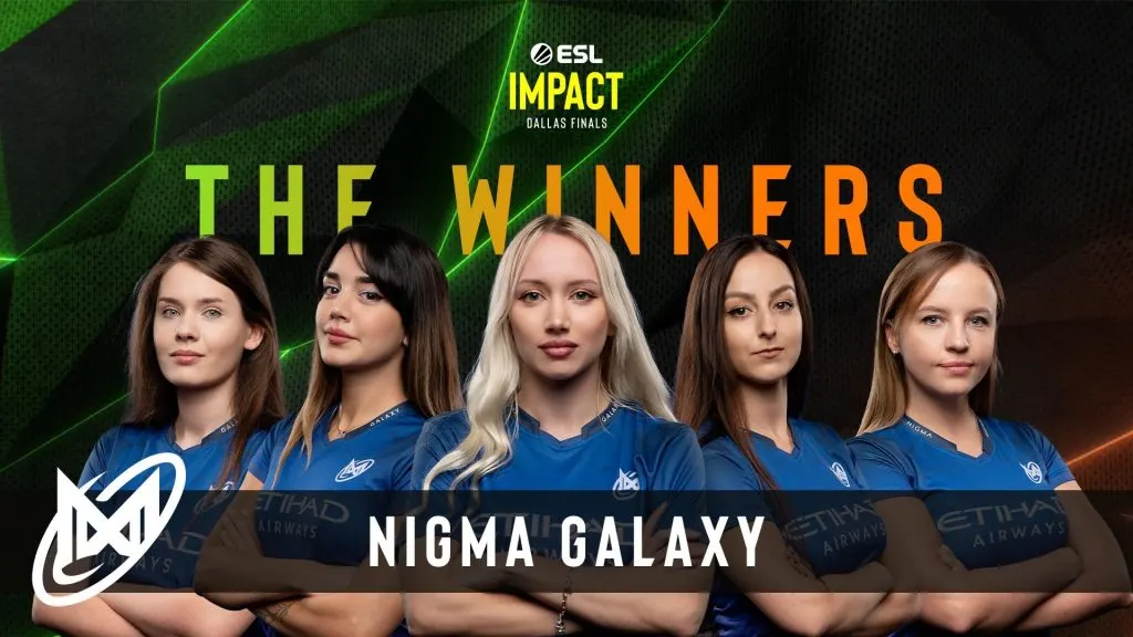 Team Nigma Galaxy Claims the title at ESL Impact League S1 Finals