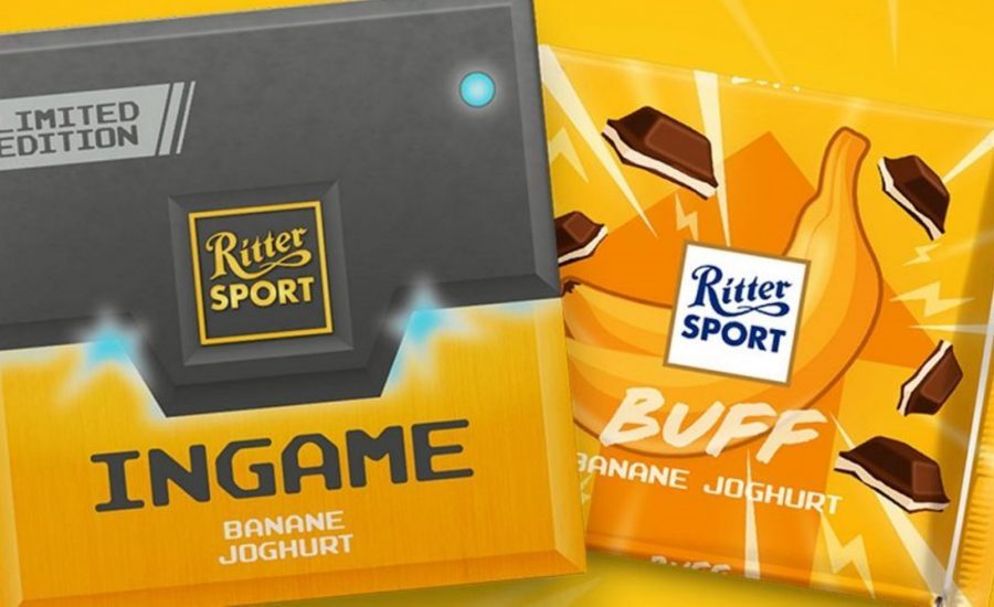 Ritter Sport Ingame - die erste Gamer-Schokolade