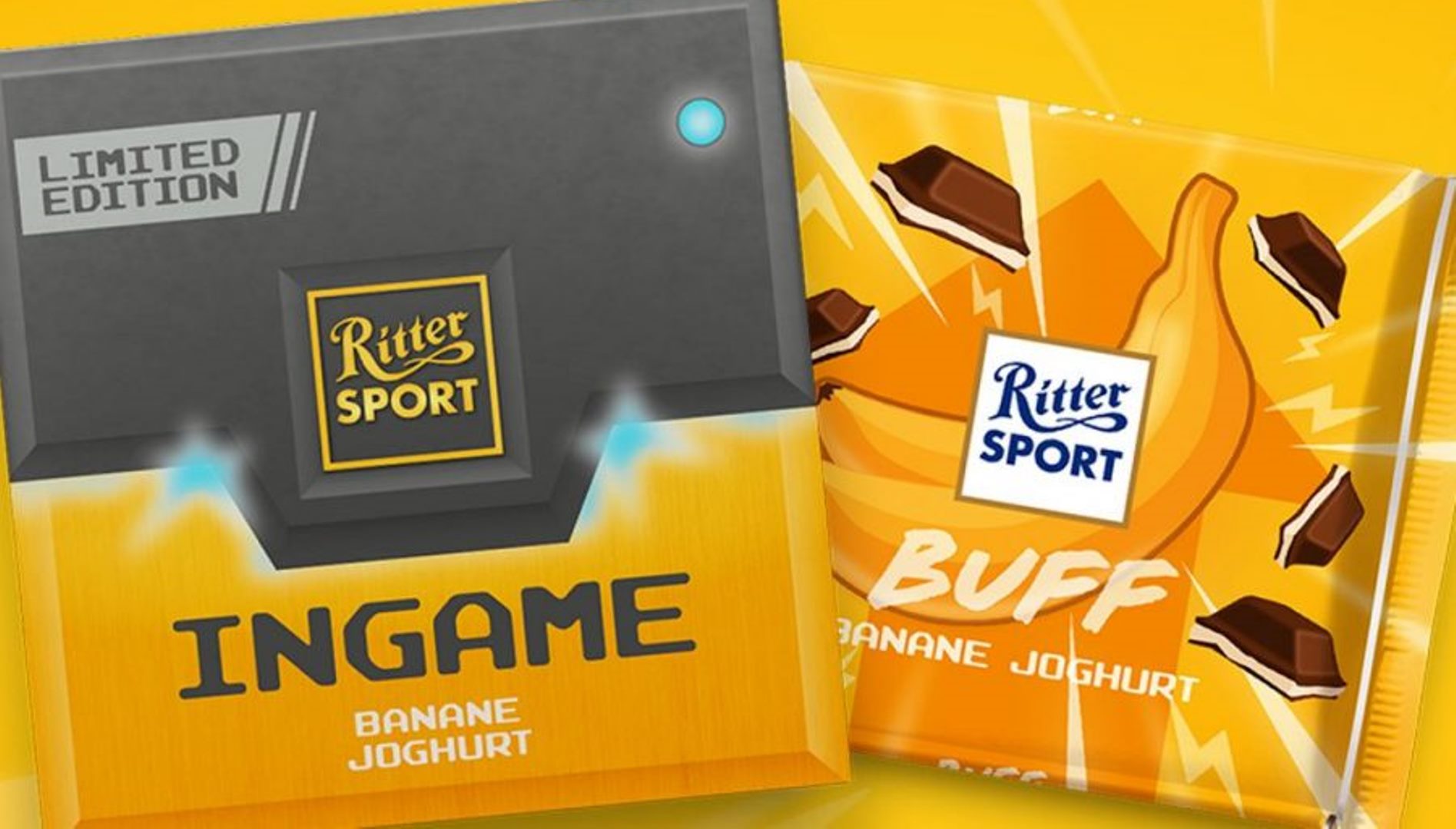 Ritter Sport Ingame - die erste Gamer-Schokolade
