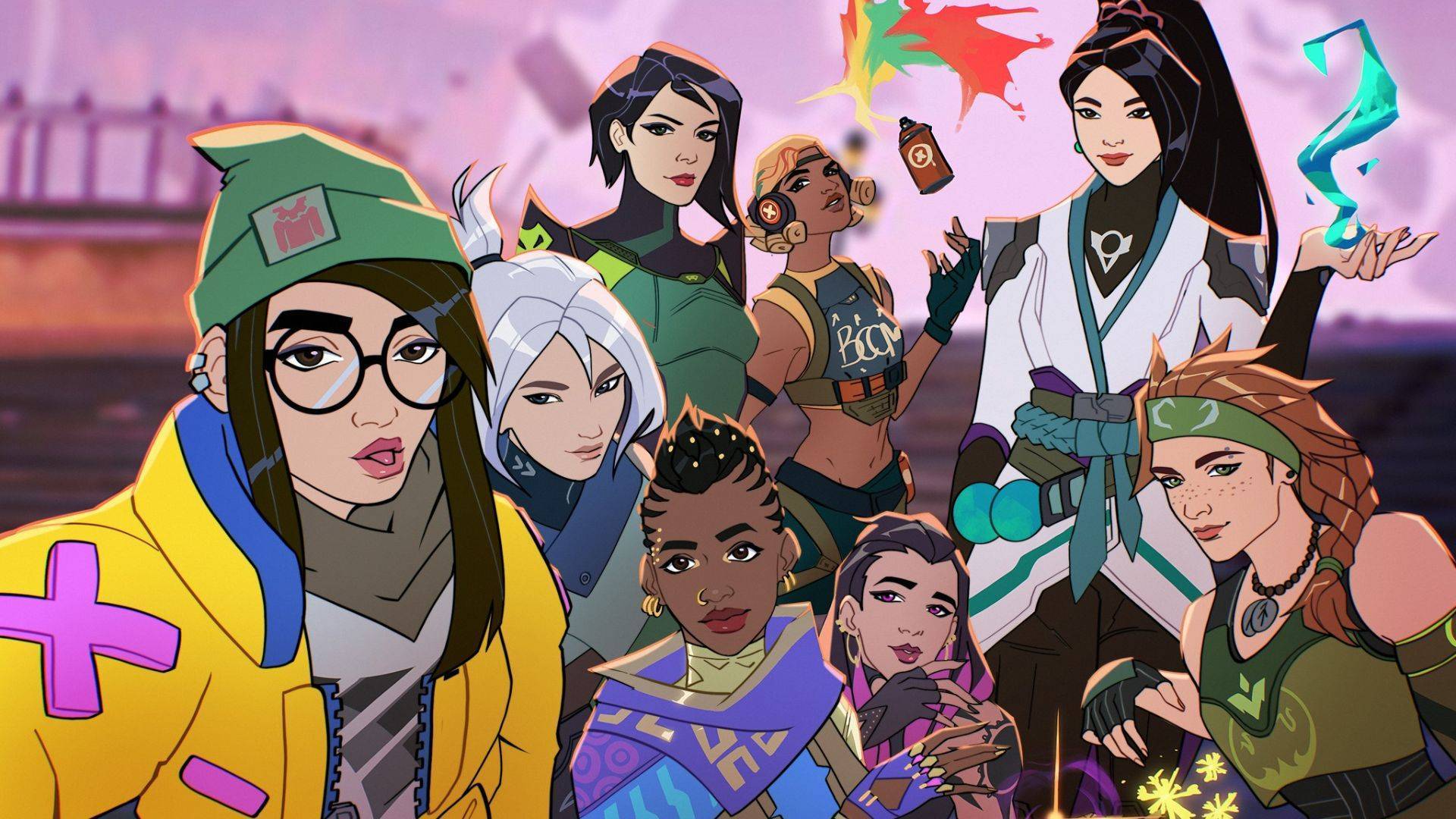 Female Valorant characters