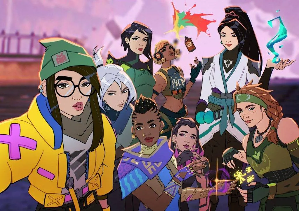 Female Valorant characters