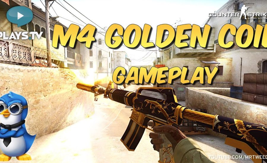 CS:GO - M4A1-S  Golden Coil (New Covert) Gameplay