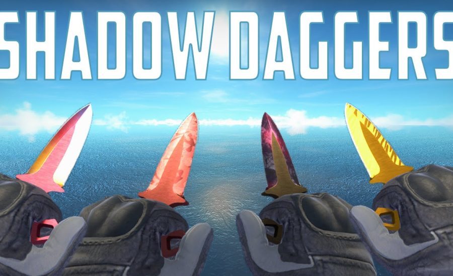 CS:GO - Shadow Daggers - All Skins Showcase