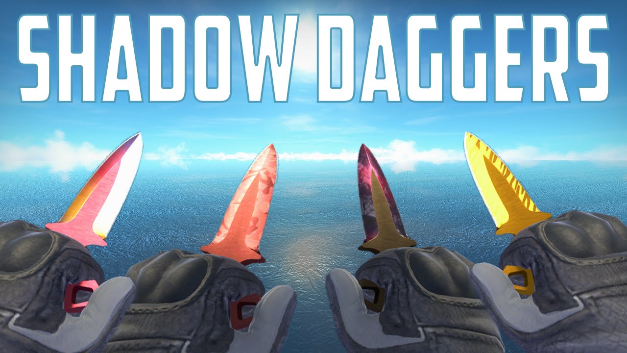 CS:GO - Shadow Daggers - All Skins Showcase