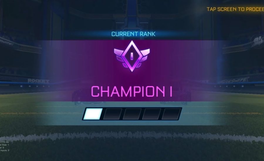 Champion 2v2 Rank up Game | no Commentary Gameplay Rocket League Sideswipe