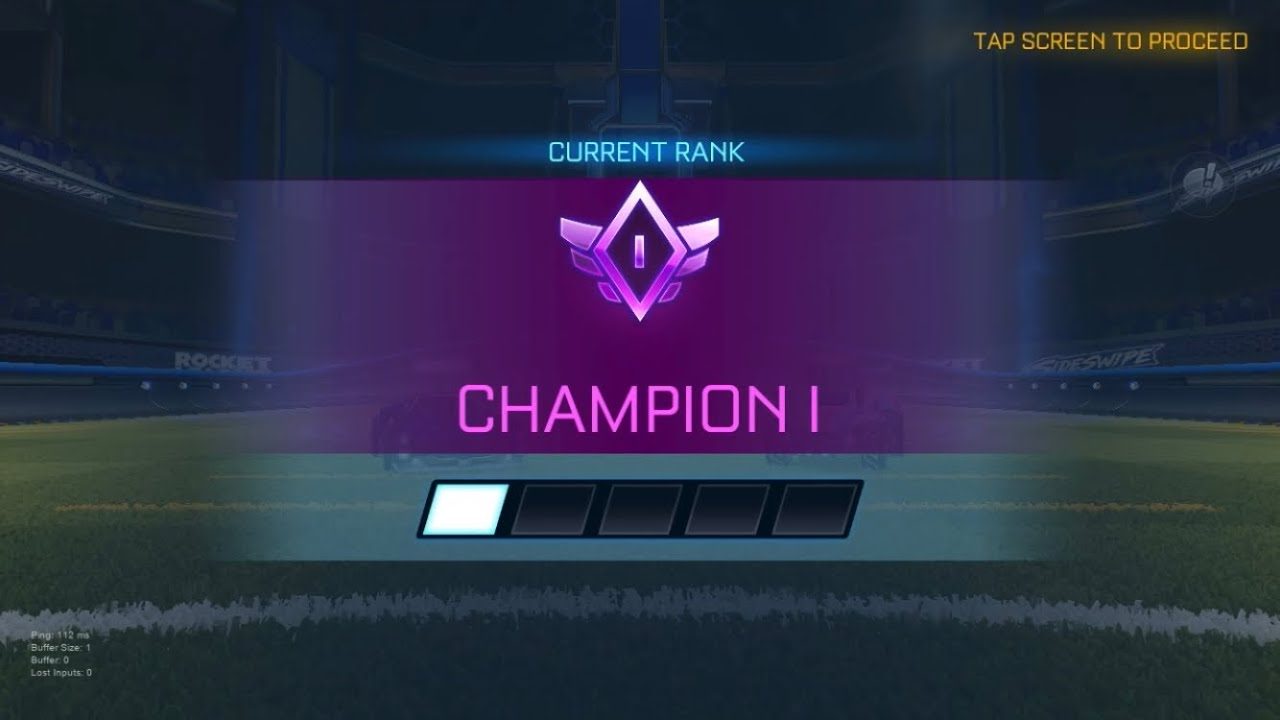 Champion 2v2 Rank up Game | no Commentary Gameplay Rocket League Sideswipe