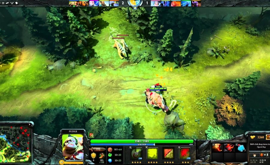 DOTA 2: Pudge's Mythical/Legendary Meathhook - Dragonclaw Hook
