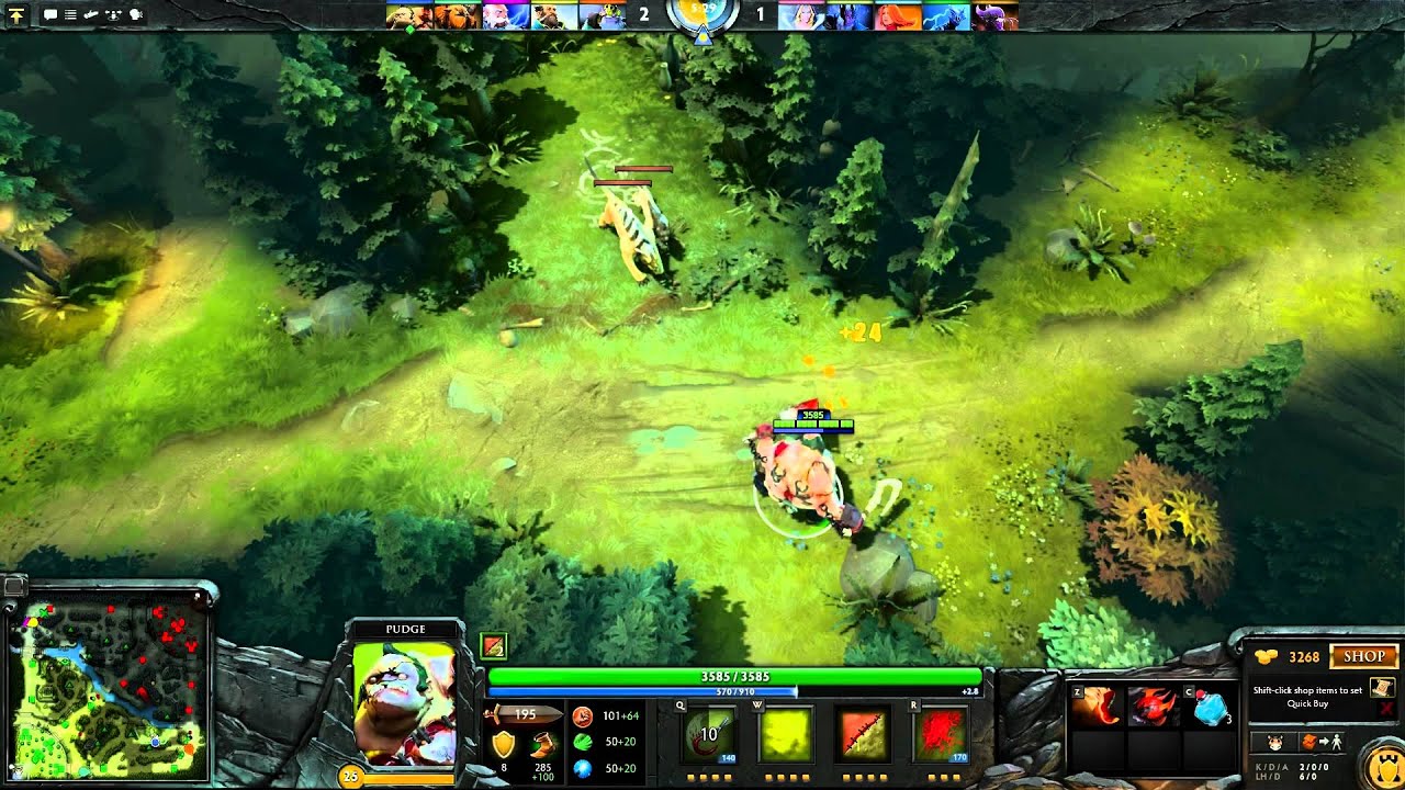DOTA 2: Pudge's Mythical/Legendary Meathhook - Dragonclaw Hook