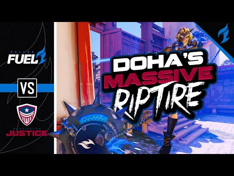 Dallas Fuel Locks Down Justice - Game Highlights