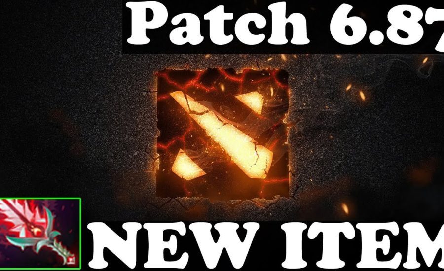 Dota 2 - Patch 6.87 : NEW ITEM - Bloodthorn