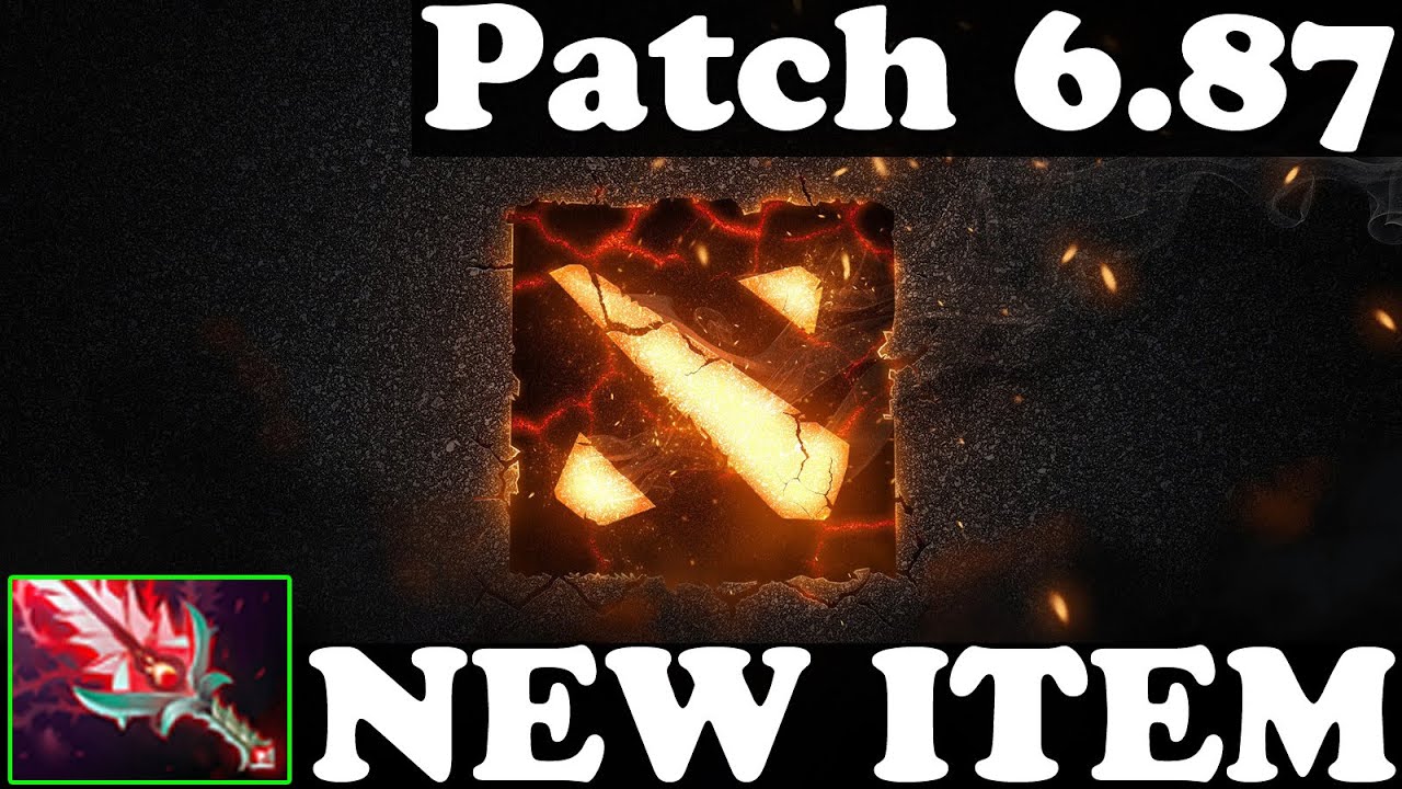 Dota 2 - Patch 6.87 : NEW ITEM - Bloodthorn