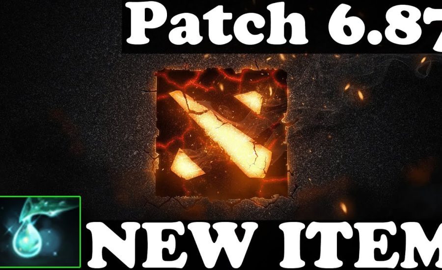 Dota 2 - Patch 6.87 : NEW ITEM - Infused Raindrops