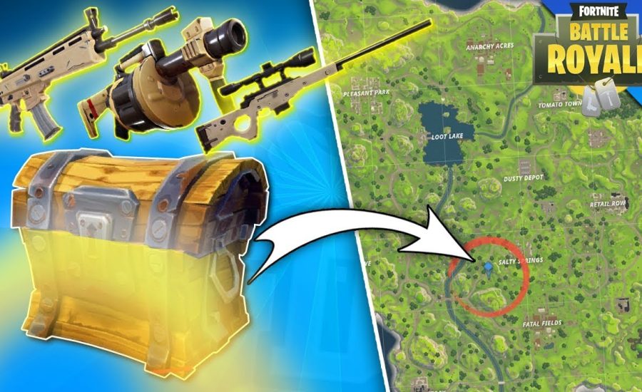 Fortnite - BEST SPAWN FOR EPIC & LEGENDARY LOOT! Solo, Duo Or Teams!