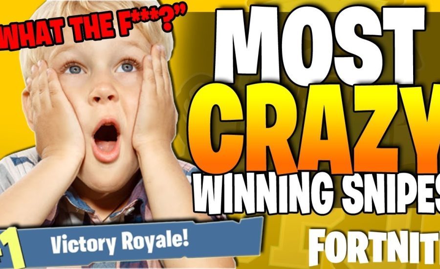 *MUST SEE* - Best Fortnite GAME WINNING SNIPER EVER!! - Fortnite BR Top 5 Plays / Episode 13