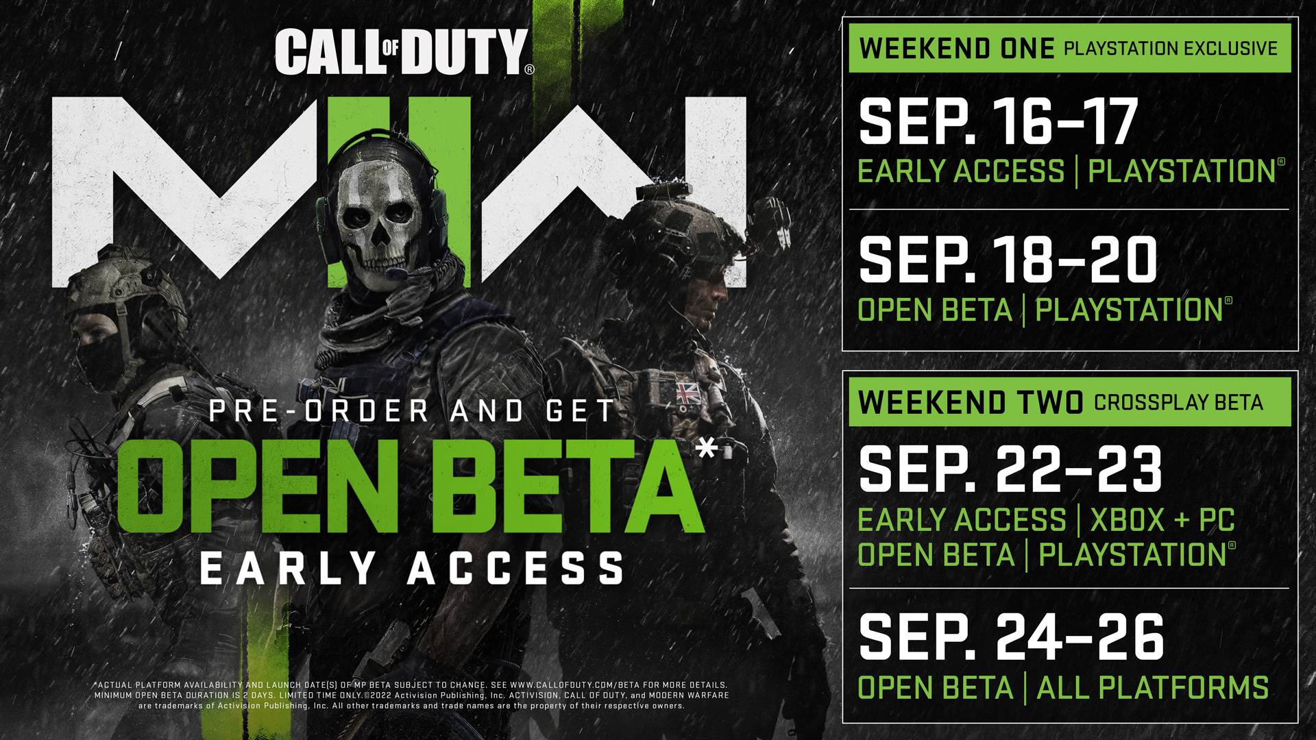 Call of Duty: Modern Warfare 2 – Watch “The Next” event & get your Beta Code