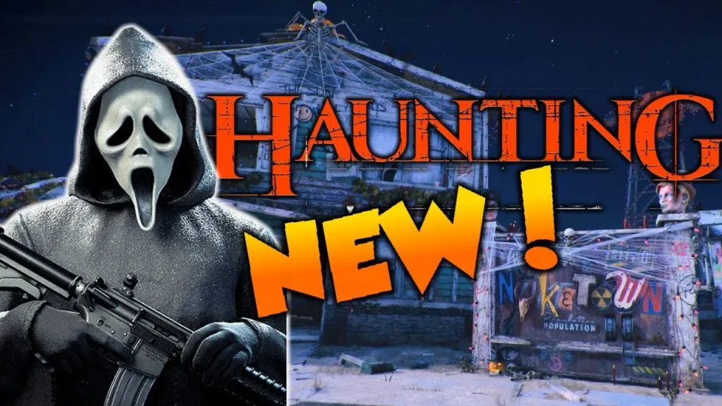 NEW GHOSTFACE Operator Skin, Finishing Animation, & "SPOOKTOWN 84!" (COD Warzone The Haunting Event)