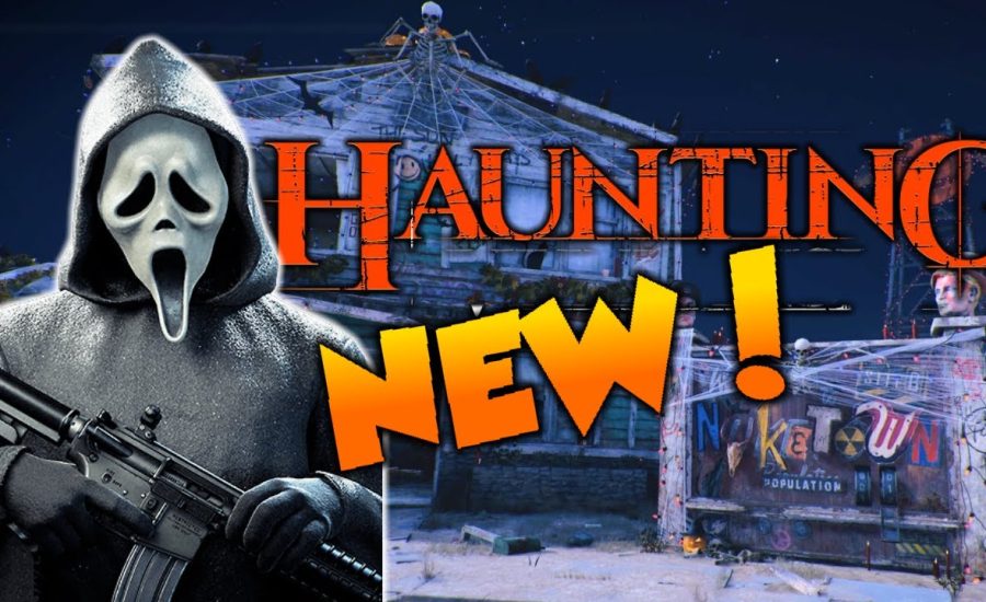 NEW GHOSTFACE Operator Skin, Finishing Animation, & "SPOOKTOWN 84!" (COD Warzone The Haunting Event)