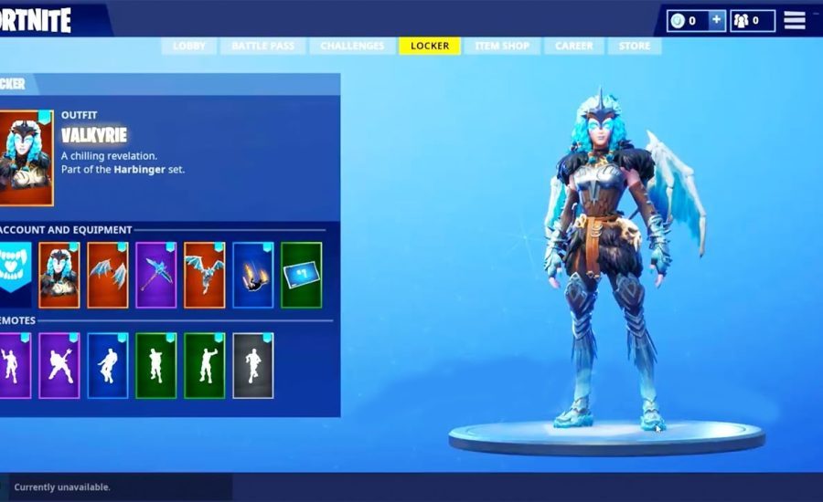 New Valkyrie Skin Leaked In Game! New Fortnite Skins, Gliders, And Backblings!