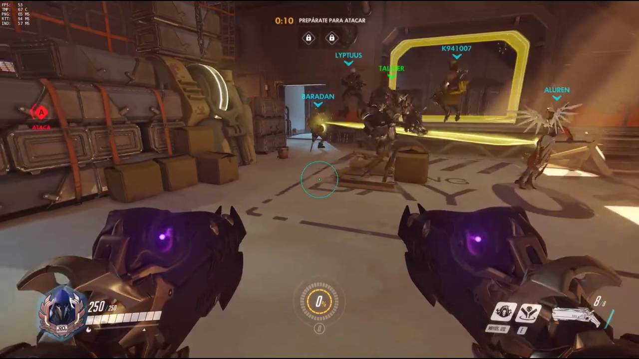 Overwatch Heros playing Jump Rope before game start!