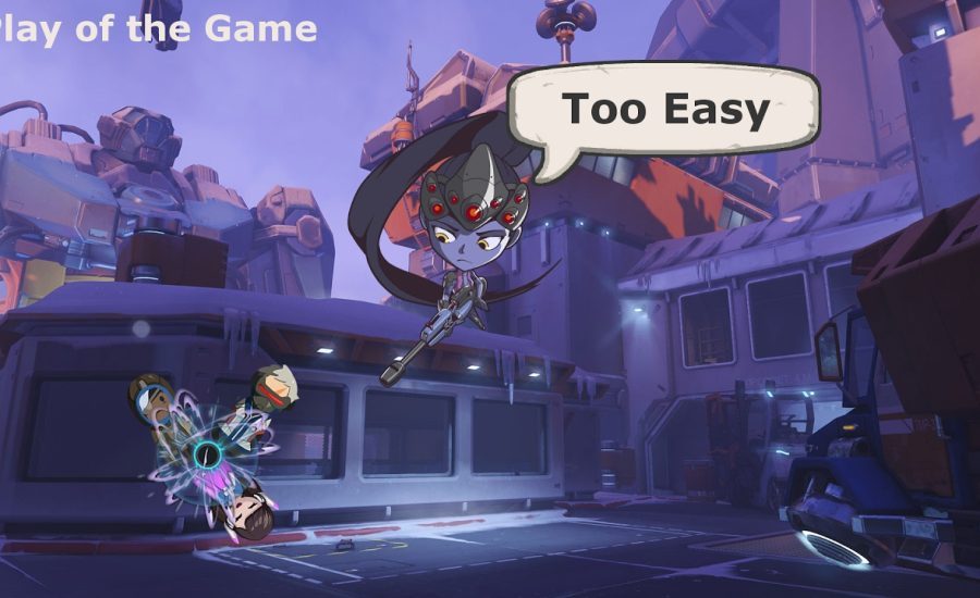 Overwatch Widowmaker Play of the Game - too easy no skill needed