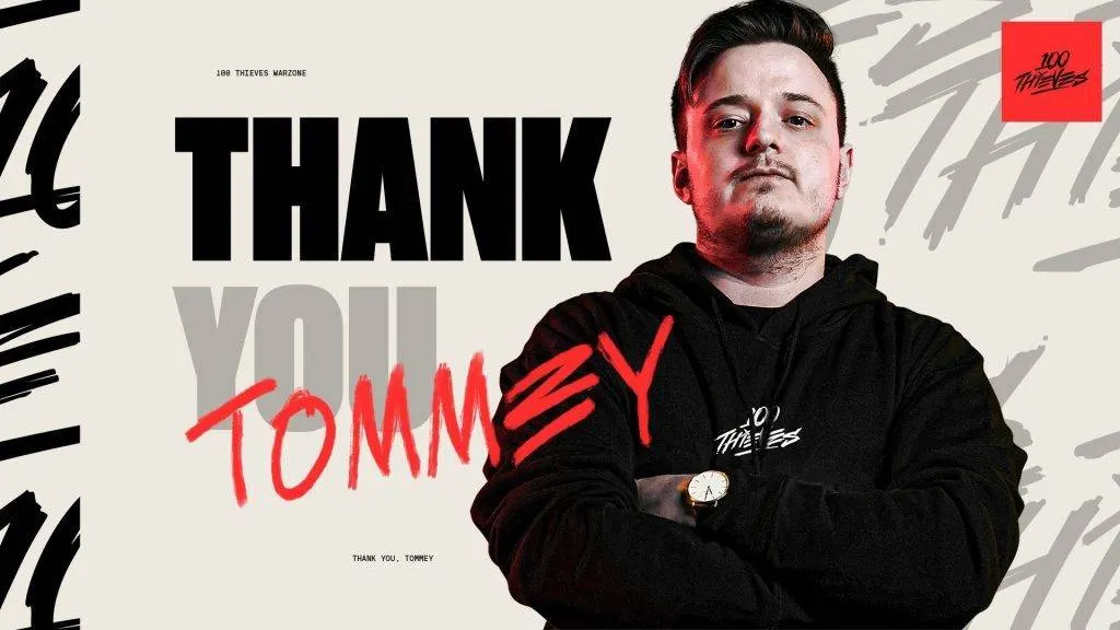 Call of Duty - Tommey No Longer a Part of 100 Thieves