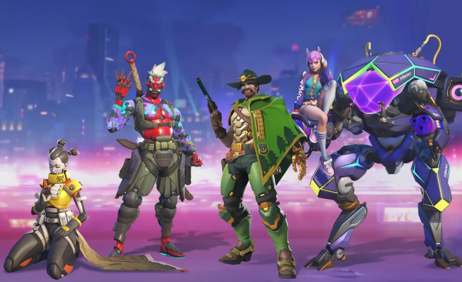 Overwatch 2 characters, maps and skins