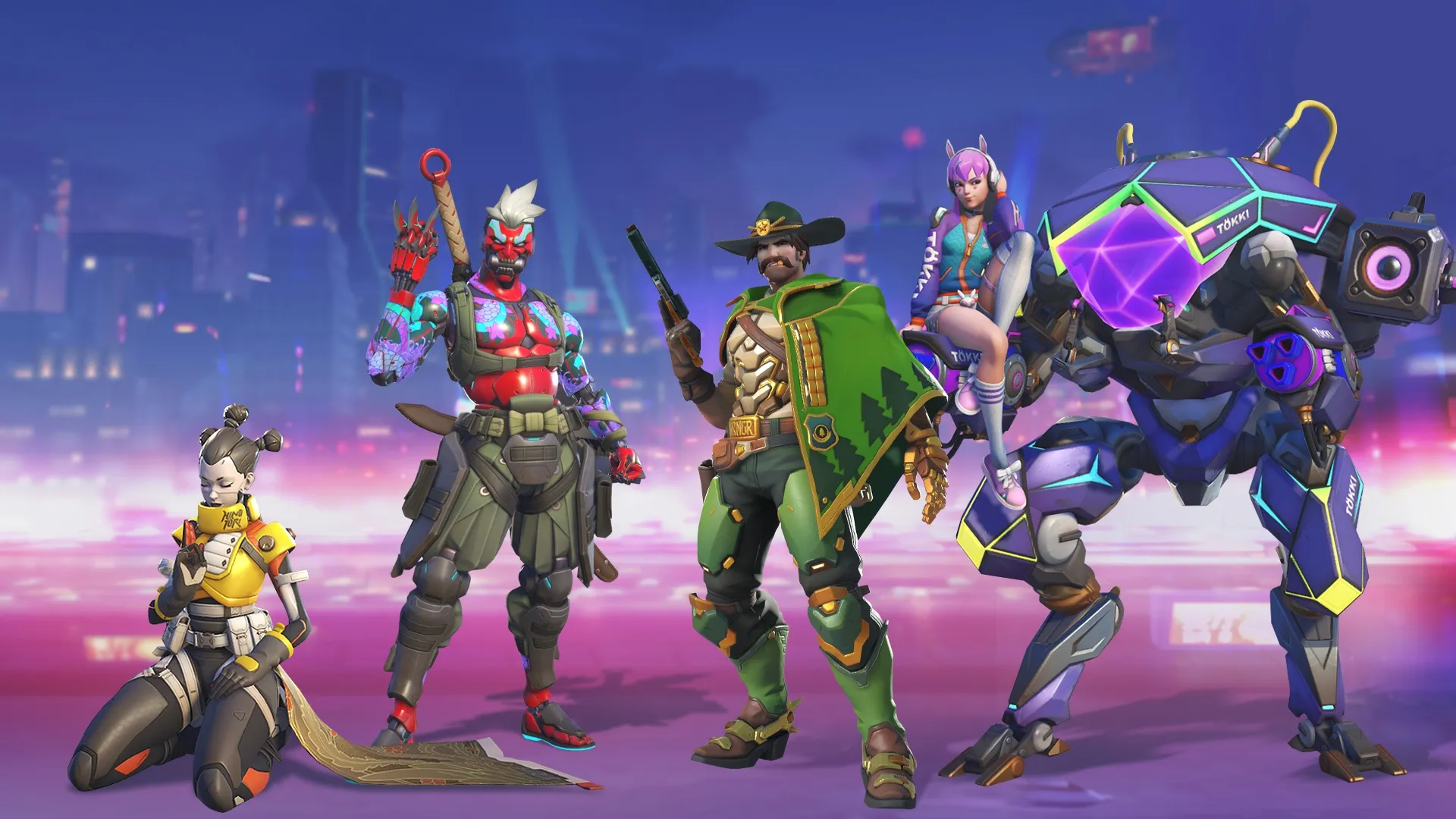Overwatch 2 characters, maps and skins