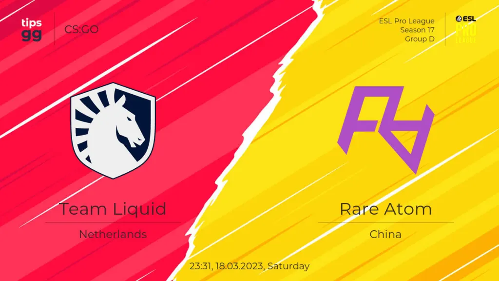 CSGO: Liquid eliminates Rare Atom from ESL Pro League S17