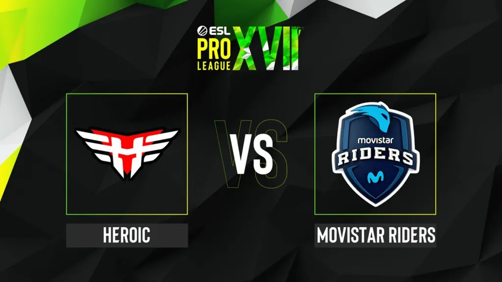 CSGO: Heroic overpower Riders in the EPL S17 group B opening