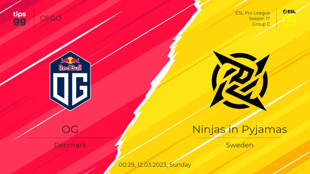 CSGO: Ninjas in Pyjamas eliminates OG from ESL Pro League