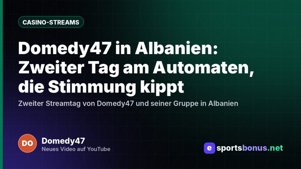 Domedy47 in Albanien: Zweiter Tag am Automaten, die Stimmung kippt