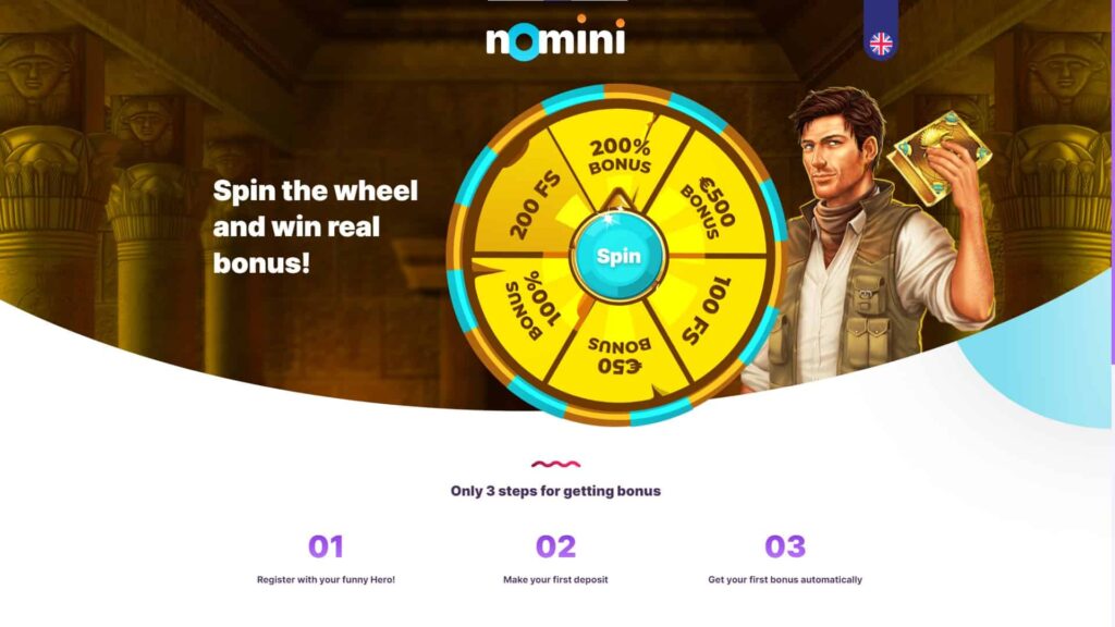 Nomini website