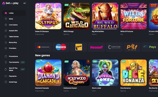 BetandPlay website