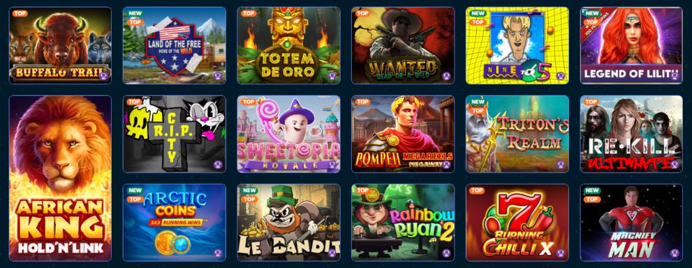 Rollino Casino website