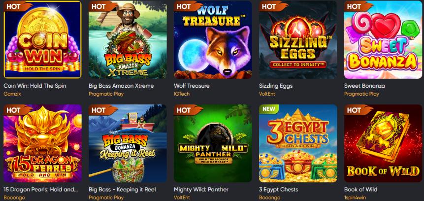 Spinline Casino website