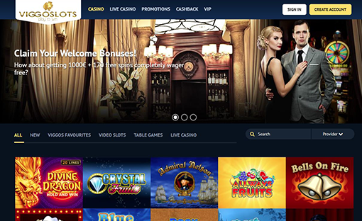 Viggoslots website