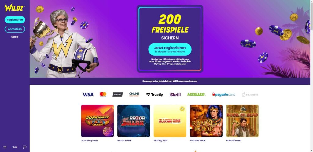 Wildz Webseite